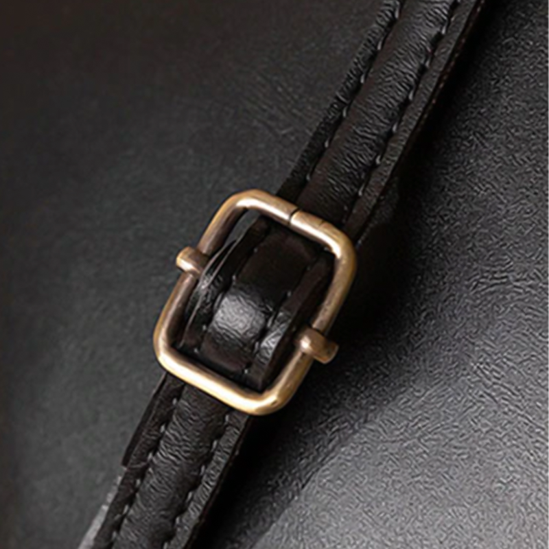 Vintage Kiss-Lock Läderväska - Astrid's Retro Chic Nödvändighet