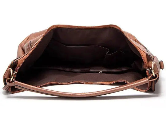 Viola’s klassiska mångsidighet | Vintage läderväska