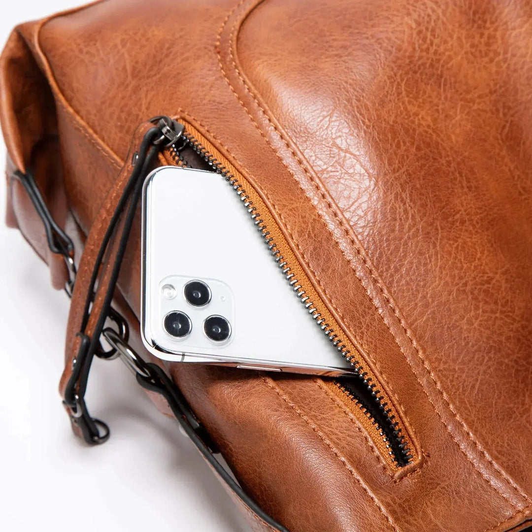 Nina’s Vintage Charm | Läderväska