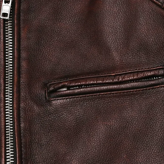 Alexander | Vintage racingförar skinnjacka (KÖP 1 FÅ 1 GRATIS)