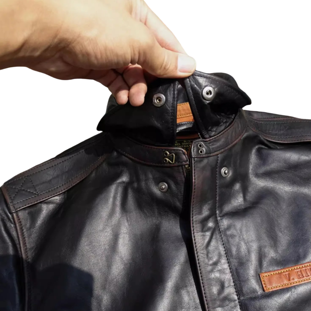 Samuel | Militärstil A-2 flygledjacka (KÖP 1 FÅ 1 GRATIS)