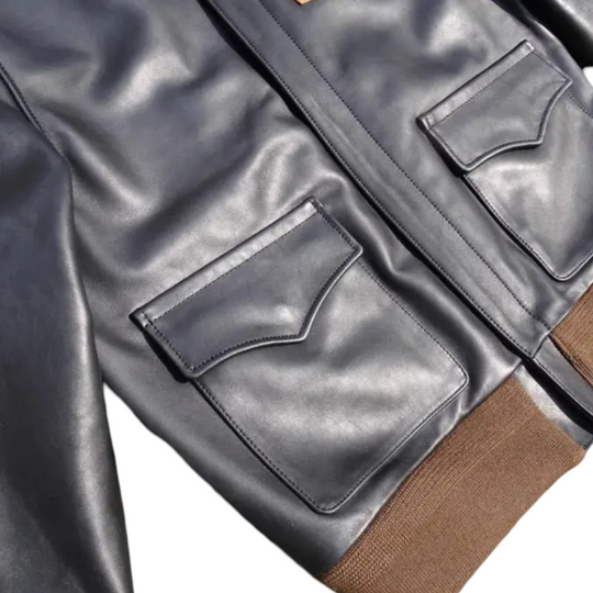 Samuel | Militärstil A-2 flygledjacka (KÖP 1 FÅ 1 GRATIS)