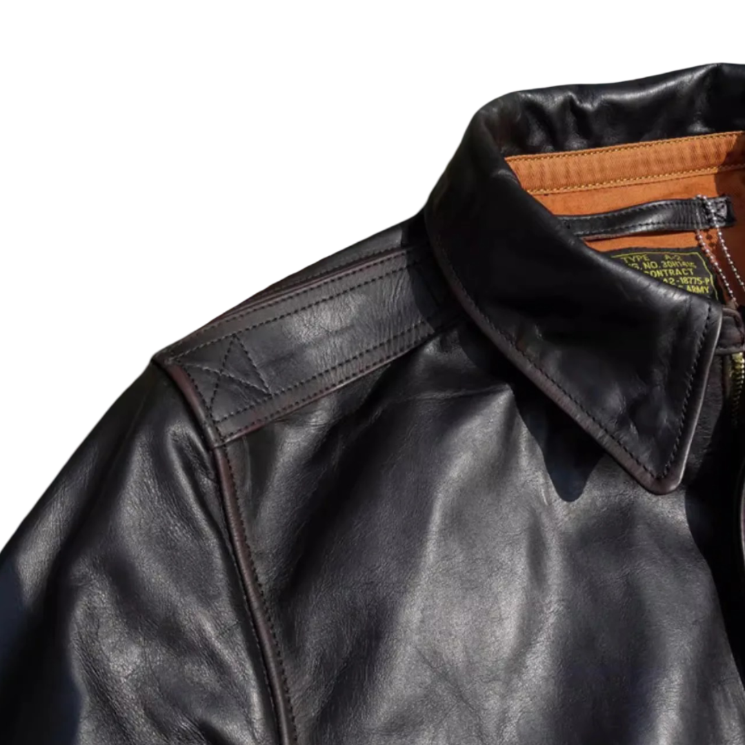 Samuel | Militärstil A-2 flygledjacka (KÖP 1 FÅ 1 GRATIS)