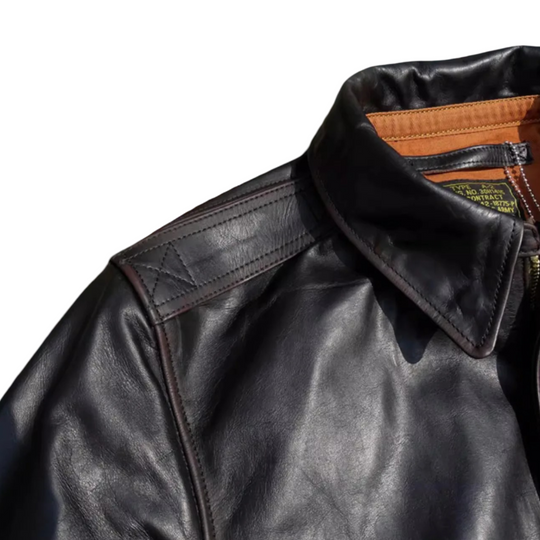 Samuel | Militärstil A-2 flygledjacka (KÖP 1 FÅ 1 GRATIS)